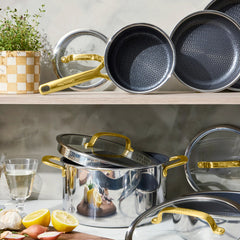 Spectra Gold Thermobond Hybrid Ceramic Nonstick 10-Piece Cookware Set