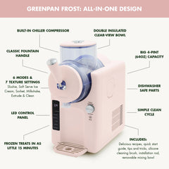 Frost Classic 15-in-1 Ice Cream & Frozen Drink Maker | Cotton Candy