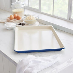 GreenLife Ceramic Nonstick 18" x 13" Cookie Sheet | Navy