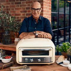 Stanley Tucci™ Indoor and Outdoor Pizza Oven | Carrara White