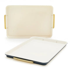 Reserve Bakeware 2-Piece 13" x 18" Half Sheet Pan Set | Twilight
