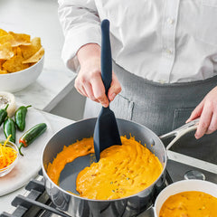 Premiere Silicone Deep Rectangle Spoon | Oxford Blue