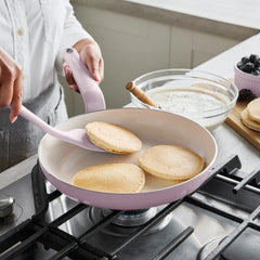 Rio Advanced Ceramic Nonstick 12-Piece Cookware Set | Pink