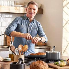 Bobby Flay by GreenPan Professional Ceramic Nonstick 10-Piece Cookware Set | Graphite