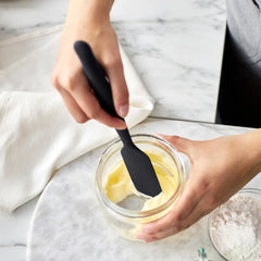 Premiere Silicone Small Jar Scraper | Black