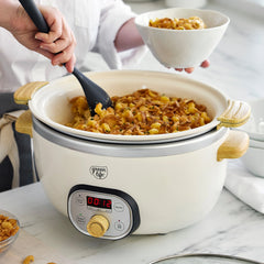 GreenLife Healthy 8-Quart Slow Cooker | Cream
