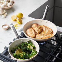 Padova Ceramic Nonstick 16-Piece Cookware Set | Taupe