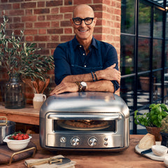 Stanley Tucci™ Indoor and Outdoor Pizza Oven | Stainless Steel