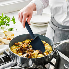 Premiere Silicone Deep Sauté Spoon | Oxford Blue