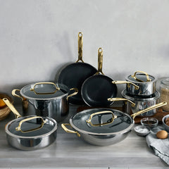 Spectra Gold Thermobond Hybrid Ceramic Nonstick 12-Piece Cookware Set
