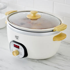 GreenLife Healthy 8-Quart Slow Cooker | Cream